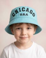 Панамка для хлопчика на 4-6 років"Chicago" (р. 52, 100% бавовна) - Зображення 3