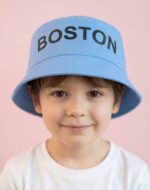 Панамка для хлопчика на 5-8 років "Boston Travel" (р. 52, бавовна та льон)