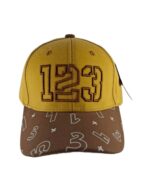 Кепка для хлопчика на 5-8 років "123" (р. 52-54, 100% бавовна)
