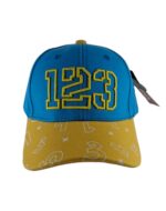 Кепка для хлопчика на 5-8 років "123" (р. 52-54, 100% бавовна) - Зображення 2