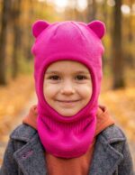 Шапка шолом для дівчинки "Мі-Мі" (р. 50-52) - Зображення 8