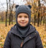 Шапка шолом для хлопчика (р. 52-54)